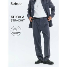 Брюки Befree Casual, размер XL/176, темно-серый