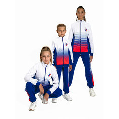 Костюм спортивный Sport&K, размер 42, синий/белый/красный