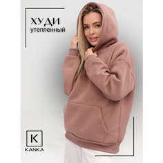Худи KANKA, размер 52, , коричневый