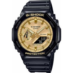 Наручные часы CASIO G-Shock, золотой, черный