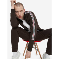 Толстовка Fila, размер 54, , темно-коричневый