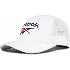 Бейсболка Reebok, размер ONESIZE, белый