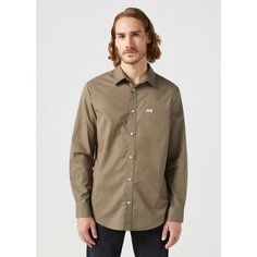 Рубашка Wrangler, размер S, зеленый