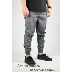 Брюки BLK CROWN, размер XL, серый