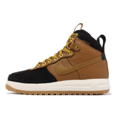 Кроссовки NIKE Lunar Force 1 Duckboot, полнота 10 (RU)/ на широкую стопу, размер 6.5US, коричневый