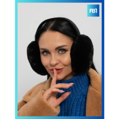Наушники , размер Универсальная, черный FB1