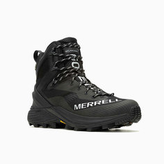 Ботинки хайкеры MERRELL Rogue 4 Mid Gtx, размер 12, black/black