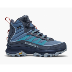 Ботинки хайкеры MERRELL Moab Speed Thermo Mid, размер 4, синий