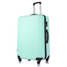 Чемодан Lcase, 115 л, размер L, мятный