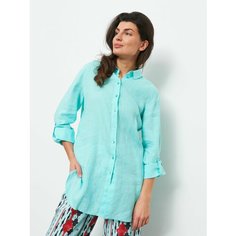 Рубашка Gerry Weber, размер 42, бирюзовый