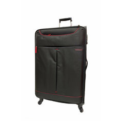 Чемодан American Tourister, 100 л, размер L, черный