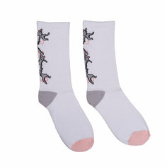 Носки Kawaii Factory, 100 den, размер 35-39, белый