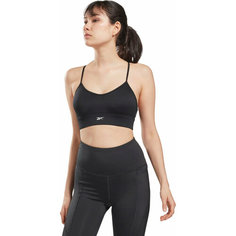 Топ спортивный Reebok Workout Ready Sports Bra W, 1 шт., размер 2XS, чёрный