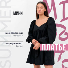 Платье MIST, размер 40/42, чёрный