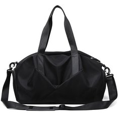 Сумка спортивная JUST FIT, 32 л, ручная кладь, черный