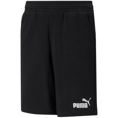 Шорты PUMA Ess Sweat Shorts, размер 128, black