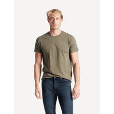 Футболка Levis Men Original Housemark Tee, 1 шт., размер S, зеленый Levis®