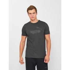 Футболка спортивная PUMA Essentials Heather Mens Tee, размер XS, dark gray heather