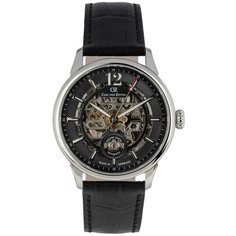 Наручные часы Carl von Zeyten Skeleton, черный