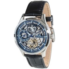 Наручные часы Carl von Zeyten Skeleton, синий/серебристый