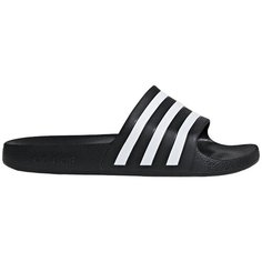 Шлепанцы adidas Adilette Aqua, размер 9 UK, черный