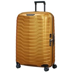 Чемодан Samsonite, 98 л, размер L, золотистый