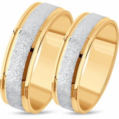 Кольцо обручальное Diamant online, красное золото, 585 проба, размер 15.5, ширина 5 мм