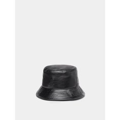 Панама KANGOL CHAIN FAUX LEATHER, размер M, черный