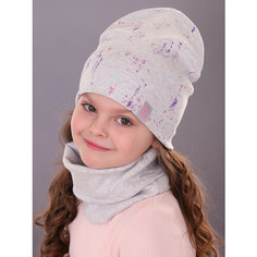 Шапка бини Поляярик, размер 48-50, серый