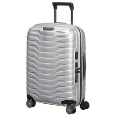 Чемодан Samsonite, 125 л, размер XL, серебристый