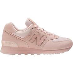 Кроссовки New Balance 574, полнота D, размер 7.5, розовый