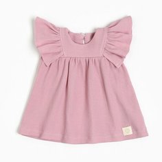 Платье Крошка Я BASIC LINE Крошка Я, размер 86-92, розовый