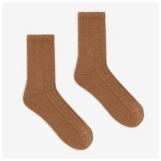 Носки Eurowool, размер 44/46, бежевый/коричневый