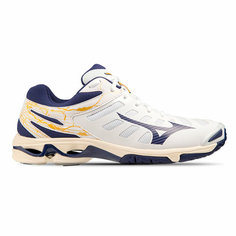Кроссовки Mizuno Wave Voltage, размер 9,5, белый, синий
