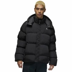 Пуховик Jordan M J ESS STMT PUFFER JKT, размер S, чёрный