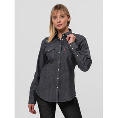 Рубашка Levis Women Classic Western Shirt, размер XS, gray Levis®