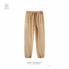 Брюки спортивные OFF STREET, размер XL, бежевый