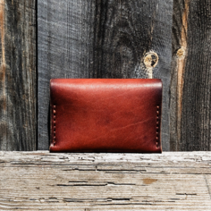 Кошелек March Leather, фактура матовая, гладкая, коричневый