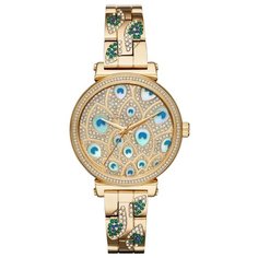 Наручные часы MICHAEL KORS, золотистый/зеленый