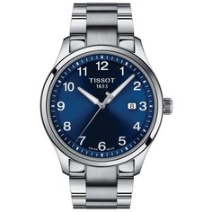 Наручные часы TISSOT T-Sport, серебряный/синий