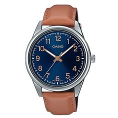 Наручные часы CASIO Collection Men, синий/коричневый