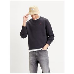 Свитшот Levis Men Original Housemark Crewneck Sweatshirt, размер M, , черный Levis®