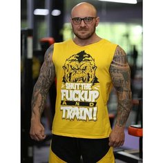 Майка Inferno Style, размер 3XL, желтый