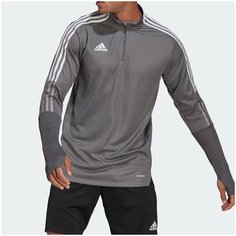 Свитшот спортивный adidas, размер XS, , серый