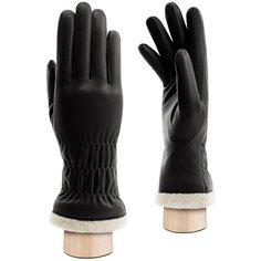 Перчатки ELEGANZZA, размер 7.5, черный..