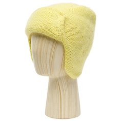 Шапка ушанка LABBRA, размер 57, lemon