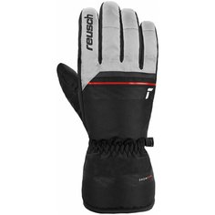 Перчатки Reusch, размер inch дюйм:9,5, черный, белый, красный