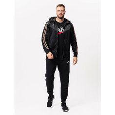 Толстовка NIKE NSW REPEAT SW PK FZ HOODIE, размер XL, , черный