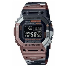 Наручные часы CASIO G-Shock, коричневый, серый, серебряный, черный