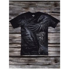 Футболка KRASAR, размер XS, черный/серебристый